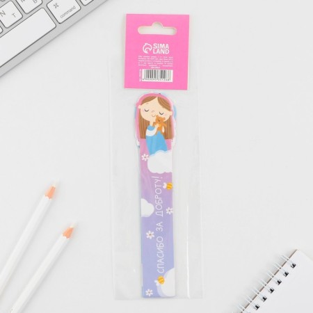 A set of cardboard bookmarks to the "beloved teacher", 5 pieces.-5