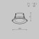 Technical DL094-GU10-W Spark, 100x100x55 mm, GU10, 1x10W, white color, white color