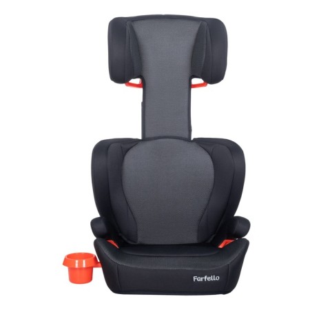 Car seat children's farfello, ISOFIX mount, black color-2
