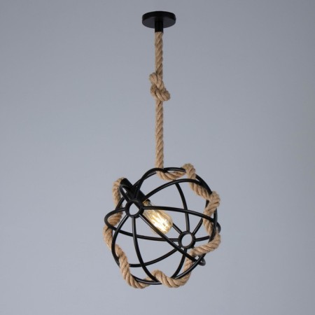 Lamp Bayerlux "Globa" E27 40W Black 33x33x33-113cm-1