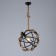 Lamp Bayerlux "Globa" E27 40W Black 33x33x33-113cm