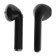 Wireless headphones Luazon i7-Mini, TWS, BT 5.0, 40/350 mAh, glossy, black