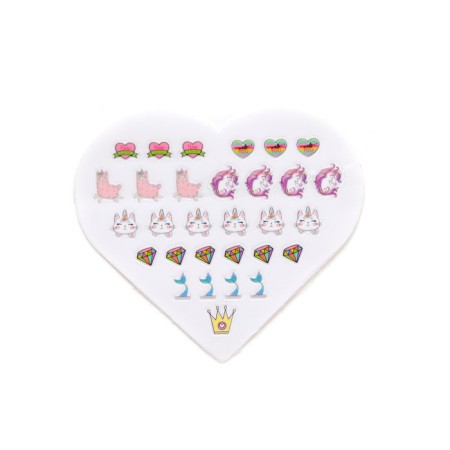 Cosmetics set for the girl "Magic Unicorn", with stickers-5