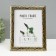 Photo frame plastic 15x20 cm "roots" black with gold 24x19 cm