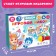 Game set with a projector and 3 books Fixiki SL-05308, light