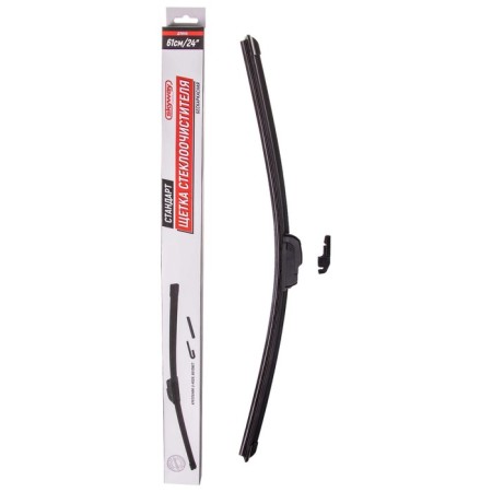 Skyway wiper brush, 24 "/ 610 mm, frameless, 1 adapter