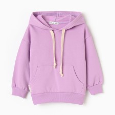 Sweep for girls pile, lilac color, height 146