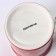 Porcelain share mug "Heart", 300 ml, red color