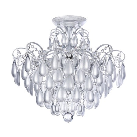 Freya Fr2302CL-04S Chabrol, 474x474x423 mm, E14, 4x40W, silver color.