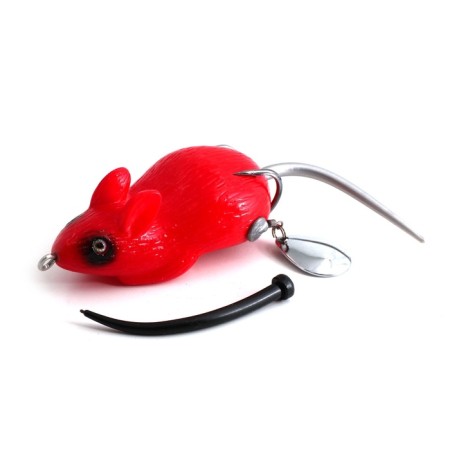 Namazu Mouse-Namazu mouse with petals, 76 mm, 26 g, color 12, double yr hoks bn #2-3