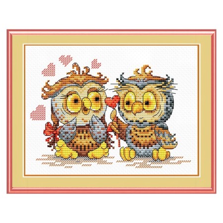 Set for embroidery "inspired by love" 15 × 18 cm