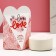 Love bath salt, 200 g, strawberry aroma, pure happiness