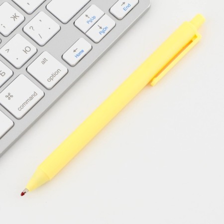Stickers with a sticky layer, blue handle 0.7 mm, ballpoint “for your favorite teacher”, 30 sheets.-2