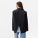 Women's jacket with a cut on the back mist size Xs/s, dark gray color