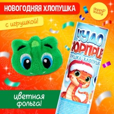 New Year! Crys with a toy 