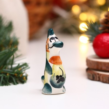 Souvenir "Dragon Tosha" Gzhel Color, 5 cm-3