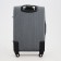 Small suitcase 24 "On the zipper, code castle, with extension, the color is gray