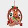 Decorative decoration (suspension) "Merry Christmas" 36.5x31.5 cm