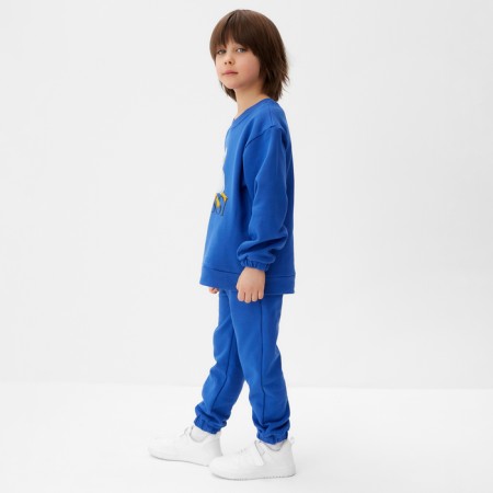 Costume (jumper, trousers) KAFTAN GUSSI p. 36 (134-140), blue-2