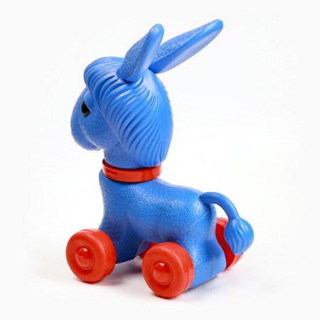 Developing toy - catka children's "donkey" on a rope, 23 x 16 x 39 cm-2