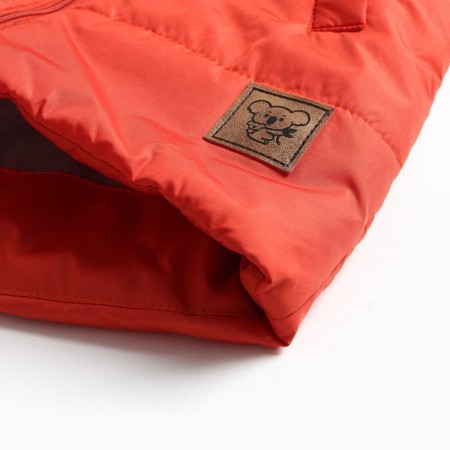 The vest is naked, the color is peach, height 92 cm-8