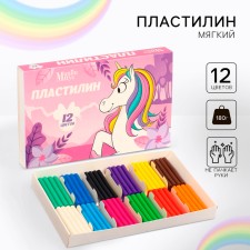 Plasticine 12CV 180g Minni and Unicorn