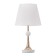 Glafira table lamp E27 40W white-gold 25x25x43 cm