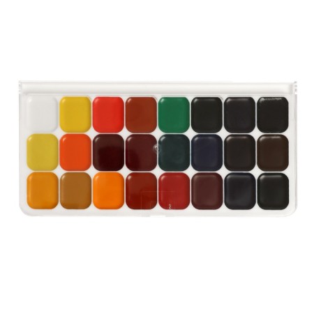 Watercolor "Ray" de luxe, 24 colors, without brush-7