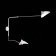 Wall lamp ST LUCE. SL305.501.02. SPRUZZO. 2x60 watts, e27, 18x75 cm, white color