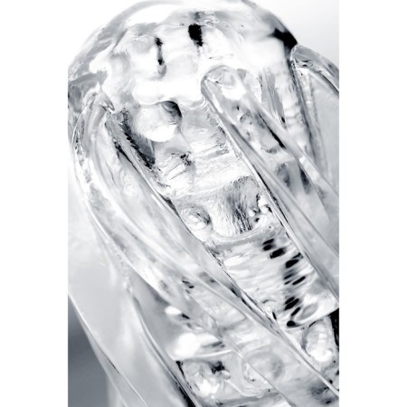 Masturbator A-TOYS JELF, ABS plastic, transparent, 18.5 cm-12