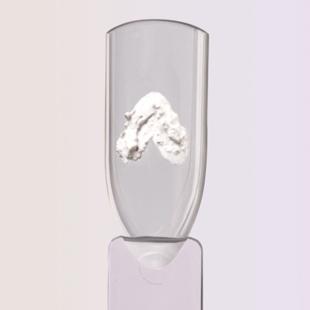 Nail gel, gypsum, textured, 8 ml, led/uv, white-4