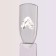 Nail gel, gypsum, textured, 8 ml, led/uv, white