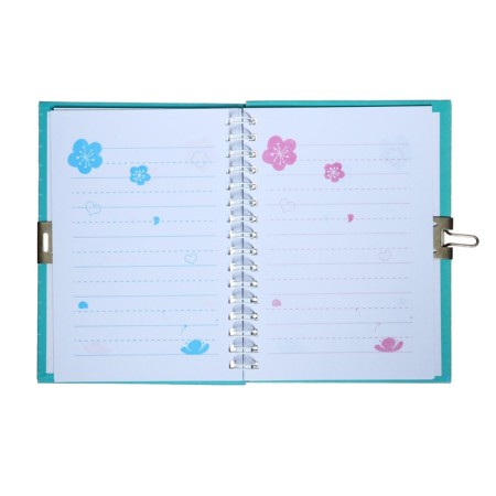 Notebook Gift A6, 45 sheets, on the castle, on the crest, line, "Dino", mix-3