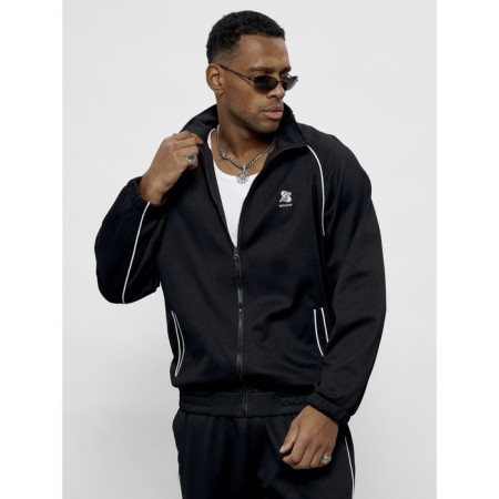 Sports suit men's, size 48, black color-20