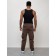 Cargo jeans men, size 50-52, brown color