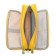 School pencil case on the zipper 3-section, yellow