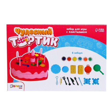 Set for playing with plasticine "Wonderful cake"-8