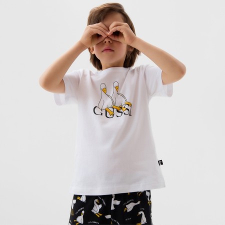 Pajama nursery (T-shirt and trousers) KAFTAN GUSSI, pr34 (122-128)-3