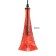 Suspendor "Eiffel" E14 40W Red 8x8x27-127cm