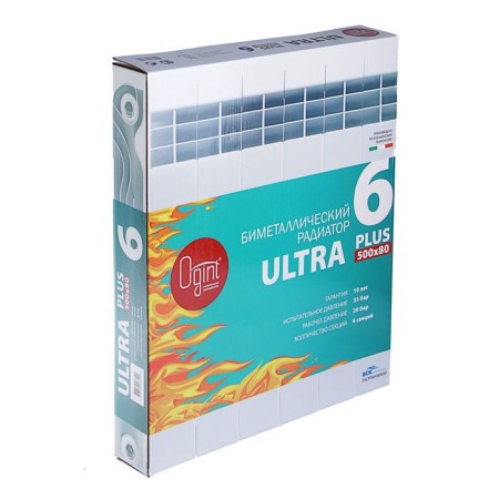 Bimetallic Ogint Ultra Plus, 500x80, 6 sections-1