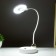 Bloom table lamp LED 3W AKB USB white 11.5x13x45 cm Risalux