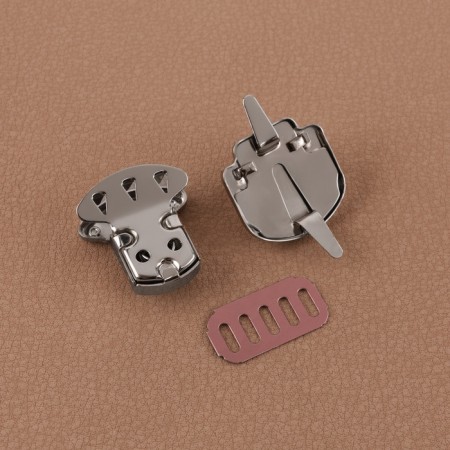 Bag Fraille, 2.2 × 2.7 cm, silver color-3