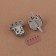 Bag Fraille, 2.2 × 2.7 cm, silver color