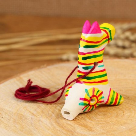 Filimonovskaya toy - whistle "Horse"-3