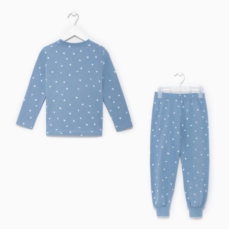 Children's pajamas for the boy KAFTAN Brother, R.30 (98-104), gray-blue-12