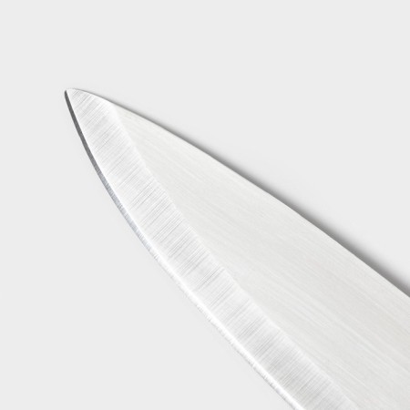 Knife Kitchen shade "Inkanto", blade 15 cm, white color-2