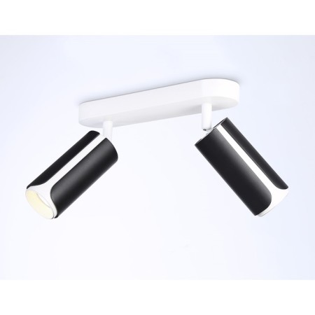 STAST NASTENNE-POTALLY WHOWER WITH AMBRELLA LIGHT, Techno Family, TN51598, 2XGU10, Black, White-3