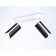 STAST NASTENNE-POTALLY WHOWER WITH AMBRELLA LIGHT, Techno Family, TN51598, 2XGU10, Black, White