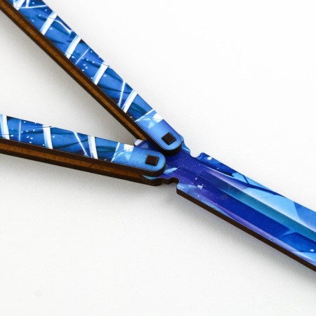 Wooden weapons, children's souvenir "ice", designer knife, 14 x 9.1 x 3.2 cm-5