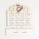 Calendar "Snake and grandfather 2025" 12x10.5 cm (set 2 parts)